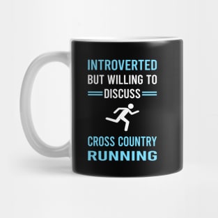 Introverted Cross Country Running XC Mug